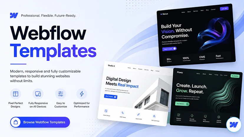 Premium Webflow Templates